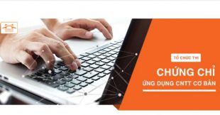 CHIÊU SINH LỚP ÔN THI VÀ CẤP CHỨNG CHỈ TIN HỌC CƠ BẢN (Click vào đây xem chi tiết)